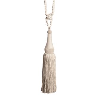 LA TERRE SINGLE TASSEL TIEBACK