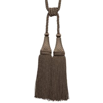 OBERON DOUBLE TASSEL TIEBACK