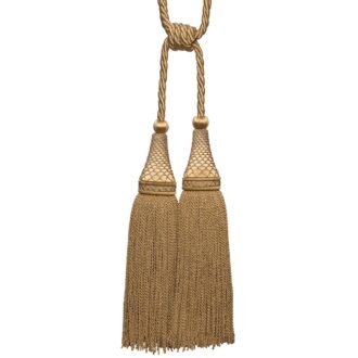 OBERON DOUBLE TASSEL TIEBACK