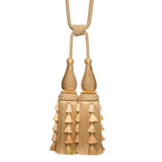 CHEVALLERIE DOUBLE TASSEL TIE BACK