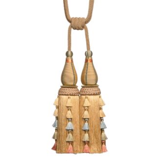 CHEVALLERIE DOUBLE TASSEL TIE BACK