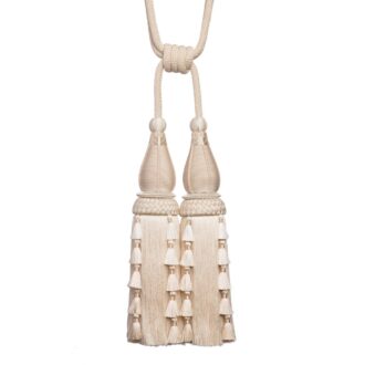 CHEVALLERIE DOUBLE TASSEL TIE BACK