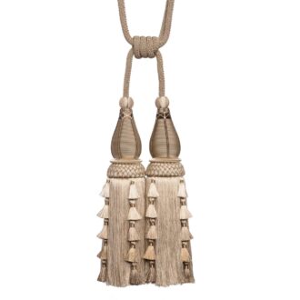CHEVALLERIE DOUBLE TASSEL TIE BACK