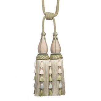 CHEVALLERIE DOUBLE TASSEL TIE BACK