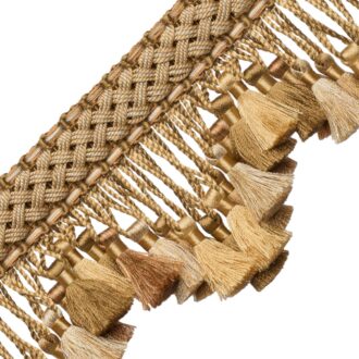CHEVALLERIE SCALLOPED TASSEL FRINGE
