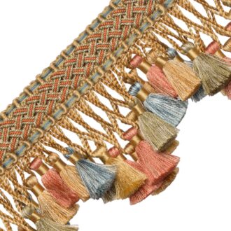 CHEVALLERIE SCALLOPED TASSEL FRINGE