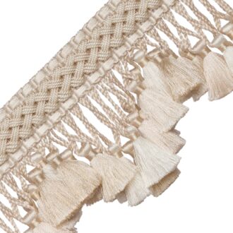 CHEVALLERIE SCALLOPED TASSEL FRINGE
