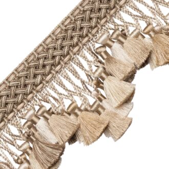 CHEVALLERIE SCALLOPED TASSEL FRINGE