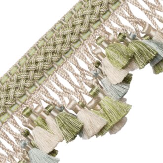CHEVALLERIE SCALLOPED TASSEL FRINGE