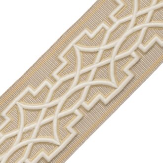 MIREILLE EMBROIDERED BORDER