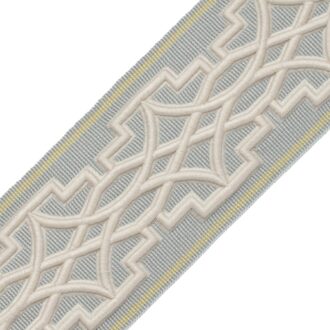 MIREILLE EMBROIDERED BORDER