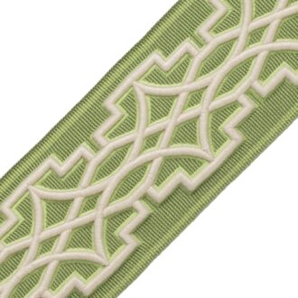 MIREILLE EMBROIDERED BORDER