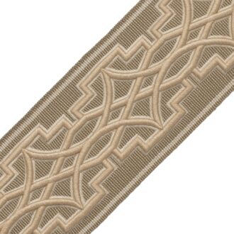 MIREILLE EMBROIDERED BORDER