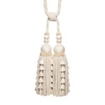 VERONIQUE DOUBLE TASSEL TIEBACK
