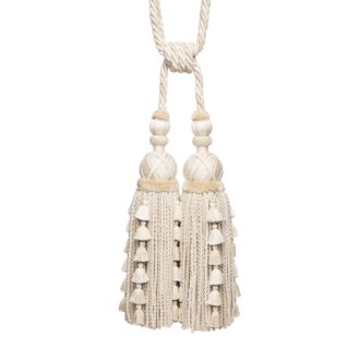 VERONIQUE DOUBLE TASSEL TIEBACK