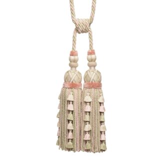 VERONIQUE DOUBLE TASSEL TIEBACK