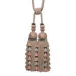 VERONIQUE DOUBLE TASSEL TIEBACK