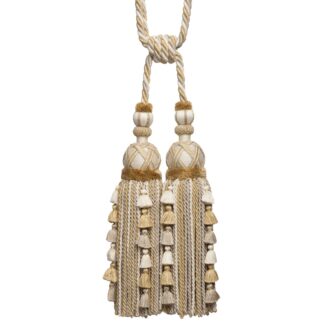 VERONIQUE DOUBLE TASSEL TIEBACK