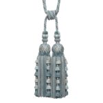 VERONIQUE DOUBLE TASSEL TIEBACK