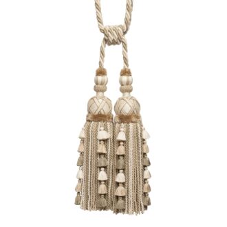 VERONIQUE DOUBLE TASSEL TIEBACK