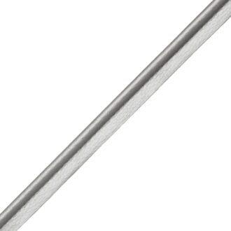 PIETRO METALLIC LEATHER PIPING