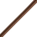PIETRO METALLIC LEATHER PIPING