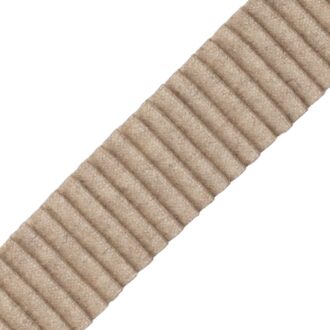 PROMENADE PLEATED WOOL BORDER