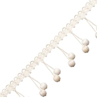 VERANDA LINEN BEADED FRINGE