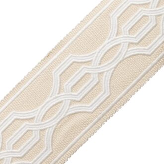 VERANDA LINEN APPLIQUÉ BORDER