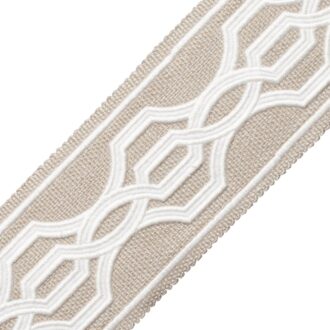 VERANDA LINEN APPLIQUÉ BORDER