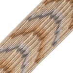 FLAME EMBROIDERED BORDER