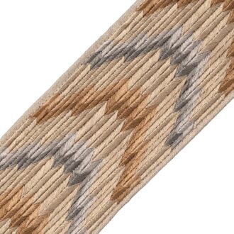 FLAME EMBROIDERED BORDER