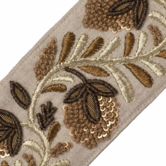 SOLSTICE EMBROIDERED BORDER
