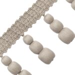 BALI LINEN TRIPLE BEADED FRINGE