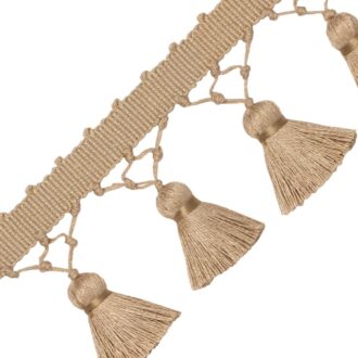 BALI JUTE KNOTTED TASSEL FRINGE