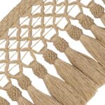 BALI JUTE TASSEL SKIRT FRINGE