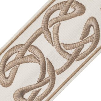 SERPENTINE EMBROIDERED BORDER