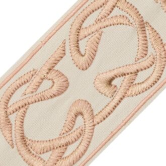 SERPENTINE EMBROIDERED BORDER