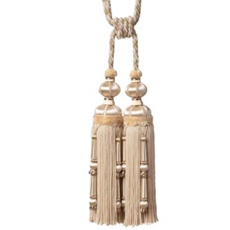 MARGAUX DOUBLE TASSEL TIEBACK