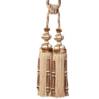 MARGAUX DOUBLE TASSEL TIEBACK