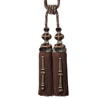 MARGAUX DOUBLE TASSEL TIEBACK