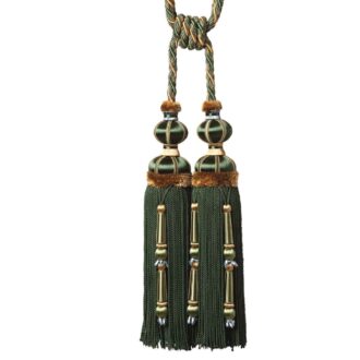 MARGAUX DOUBLE TASSEL TIEBACK