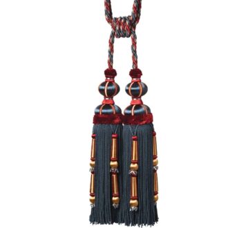 MARGAUX DOUBLE TASSEL TIEBACK