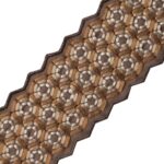 QUEEN BEE EMBROIDERED BORDER
