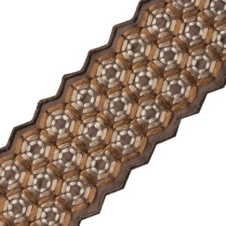 QUEEN BEE EMBROIDERED BORDER