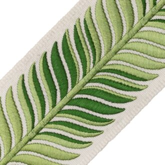 TREILLAGE EMBROIDERED BORDER
