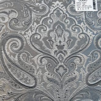 Ткань жаккард, цвет: серый, ADEKO Queen - 1305