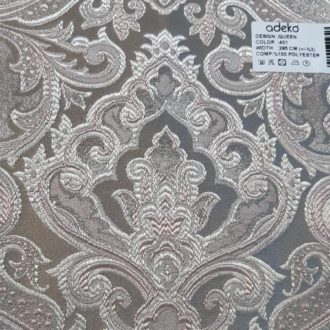 Ткань жаккард, цвет: серый, ADEKO Queen - 401