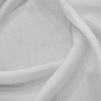 Ткань креп, цвет: белый, ADEKO Soft Crepe - 102