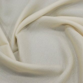 Ткань креп, цвет: молочный, ADEKO Soft Crepe - 112